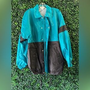 Vtg Golfsmith Full Zip Windbreaker